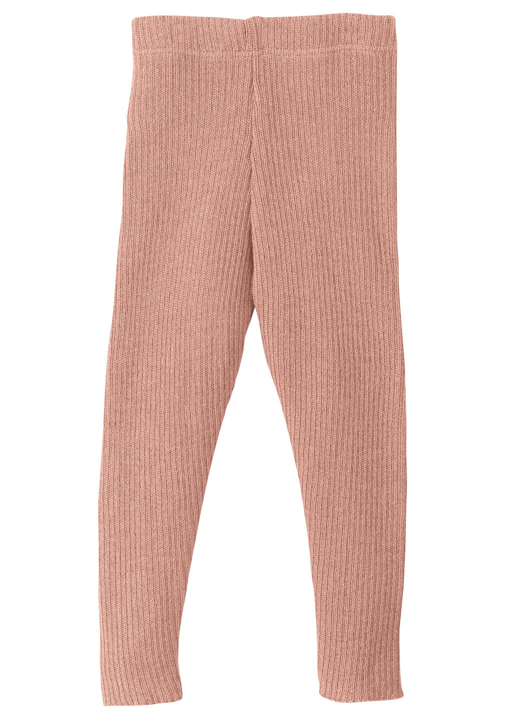 Leggings bimbi in maglia di lana bio (6 mesi-10 anni) // rosé